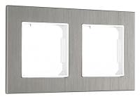 Рамка на 2 поста Arte Milano am-503.12 503.12-2.grey