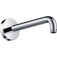 Держатель душа hansgrohe 27409000 настенный 241 мм хром