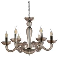 Подвесная люстра Newport ARLETTE 8646/С chrome coffee