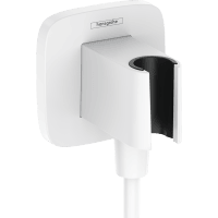 Шланговое подключение hansgrohe Fixfit Porter Q 26887700 белый матовый