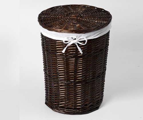 Корзина для белья с крышкой WasserKRAFT Еlbe WB-740-L