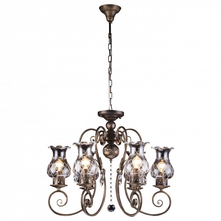 Подвесная люстра Arte Lamp Palermo A2053LM-6BR