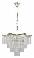 Подвесная люстра ILLUMICO LYRA IL3575-6+3PSQ-24 GD LYRA