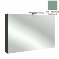 Зеркальный шкаф 105 см Jacob Delafon EB787-G95 оливковый лак