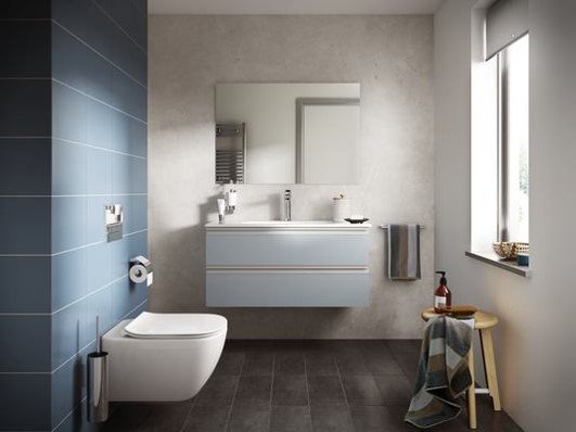 Комплект унитаз Ideal Standard TESI AquaBlade® T007901 и инсталляцией PROSYS без клавиши смыва
