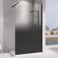Душевая перегородка Abber Immer Offen 100 AG69101BD черная