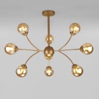 Люстра на штанге Eurosvet Astro 30179 матовое золото