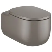 Унитаз подвесной Roca Beyond 3460B7660 безободковый, кофе матовый