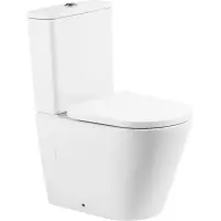 Чаша напольного безободкового унитаза BelBagno Flay-R BB007CPR