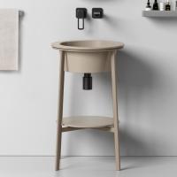 Тумба с раковиной Abber Bequem 50 AC2130MK хаки матовый