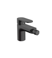 Смеситель для биде hansgrohe Vernis Blend 71210670 со сливным гарнитуром матовый черный
