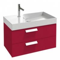 Тумба под раковину 100 см Jacob Delafon Rythmik EB1304-R3 малиновый лак