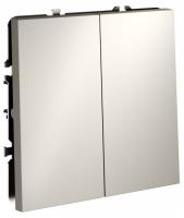 Переключатель перекрестный двухклавишный без рамки Voltum S70 VLS020503