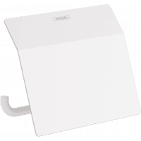 Держатель туалетной бумаги с крышкой hansgrohe AddStoris 41753700 матовый белый