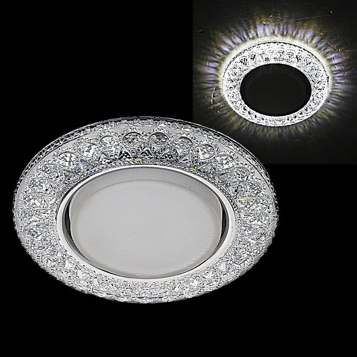 Встраиваемый светильник Reluce 53212 53212-9.0-001MN GX53+LED5W WH
