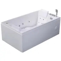 Акриловая гидромассажная ванна 170x100 см Orans 62115R0