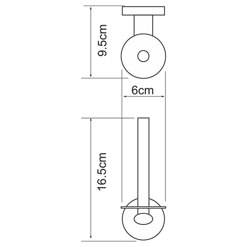 Держатель туалетной бумаги WasserKraft K-6297