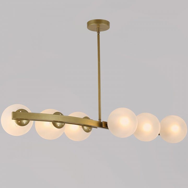 Люстра на штанге ILLUMICO IL0073 IL0073-6P-79 GD