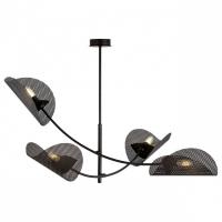 Люстра на штанге Imex MD.8378 MD.8378-4-P-BK