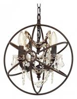 Подвесная люстра Loft it Foucaults Orb Crystal LOFT1897/4