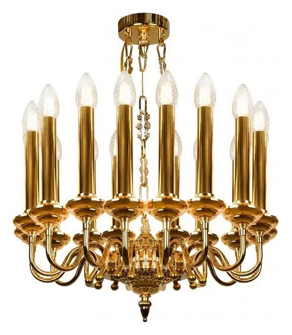 Подвесная люстра iLamp Louvre MD8551-15 GD