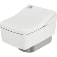 Электронный унитаз-биде подвесной Toto SG CW512YR + TCF403REGV1#NW1 + 7EE0007 безободковый, с сиденьем микролифт, белый
