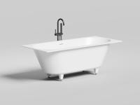 Ванна из искусственного камня Salini Ornella 180x80 103511M