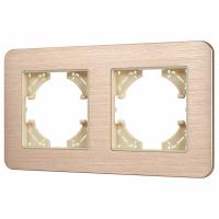 Рамка на 2 поста Arlight AKIRY 049726