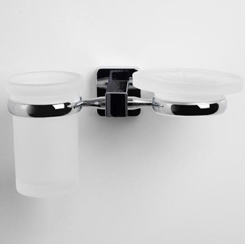 Держатель стакана и мыльницы WasserKRAFT Lippe K-6526