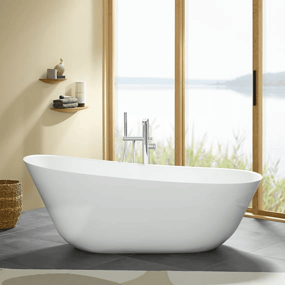 Квариловая ванна Villeroy&Boch Theano Curved Edition 170x75 UBQ170ANH7F200V-01 альпийский белый