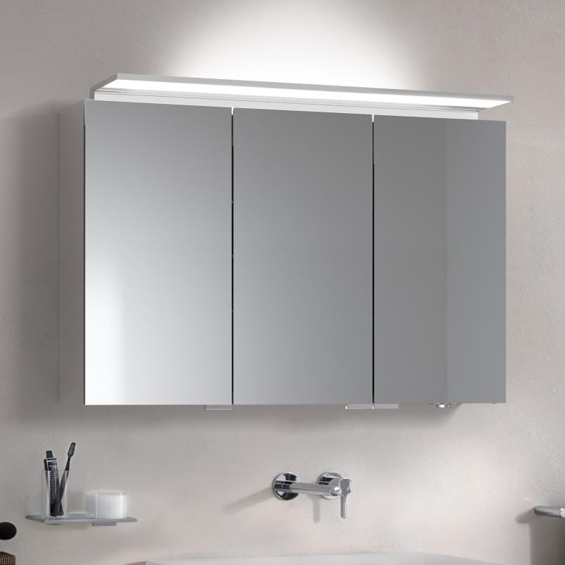 Зеркальный шкаф Keuco Royal L1 120 13605171301 серебро