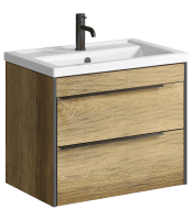 Тумба под раковину Aqwella Fargo 70 FRG0107DB дуб балтийский