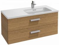 Тумба под раковину 100 см Jacob Delafon Vox EB2076-R2-E10 прямоугольные ручки квебекский дуб