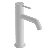 Смеситель для раковины hansgrohe Tecturis S 73310700 со сливным гарнитуром белый матовый