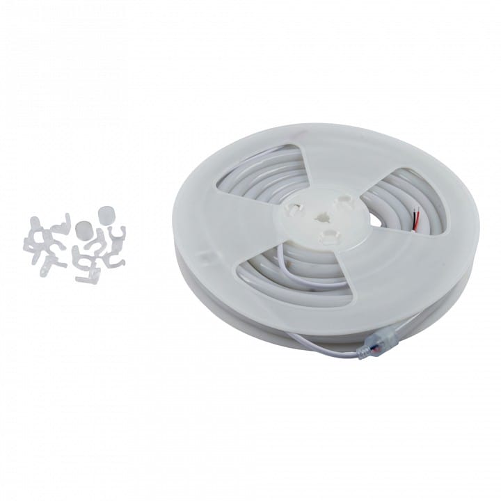 Комплект с лентой светодиодной Uniel ULS-N40-2835-120LED/m-16mm-IP68-DC24V-10W/m-5M-3000K NEON SET01 UL-00012843
