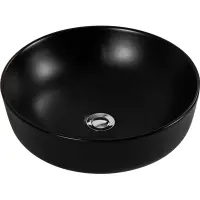 Раковина-чаша Aquatek Европа AQ5558-MB 41,5x41,5 см, накладная, черный матовый