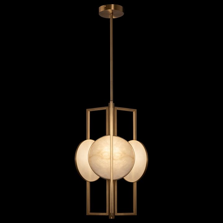 Люстра на штанге Maytoni Мармо MOD099PL-03G