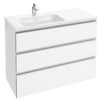 Тумба под раковину 100 см Jacob Delafon Vox EB2045-RA-N18 белый блестящий