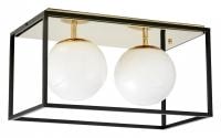 Накладной светильник LUMINA DECO LDC 8060-2 F.GD+BK