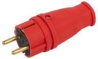 Вилка прямая с заземлением Эра  VX10-R-IP44