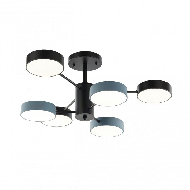 Люстра на штанге Arte Milano Ferrara 250906/6B Bk/Gr