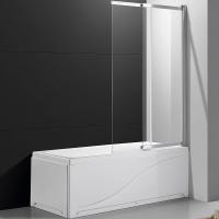 Шторка для ванны Cezares Slider 90 SLIDER-VF-11-90/150-C-Cr