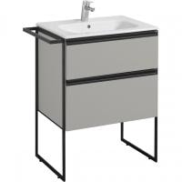 Тумба под раковину Roca Domi 60 ZRU9307873 серый матовый