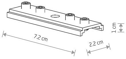 Крепление для трека Nowodvorski Lvm Connector 10171