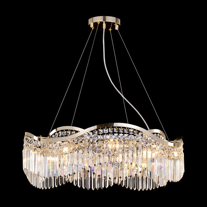Подвесная люстра Maytoni Грация DIA201PL-10G