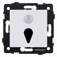 Заглушка для поста с подсветкой, без рамки Kollinger  REA-044WM