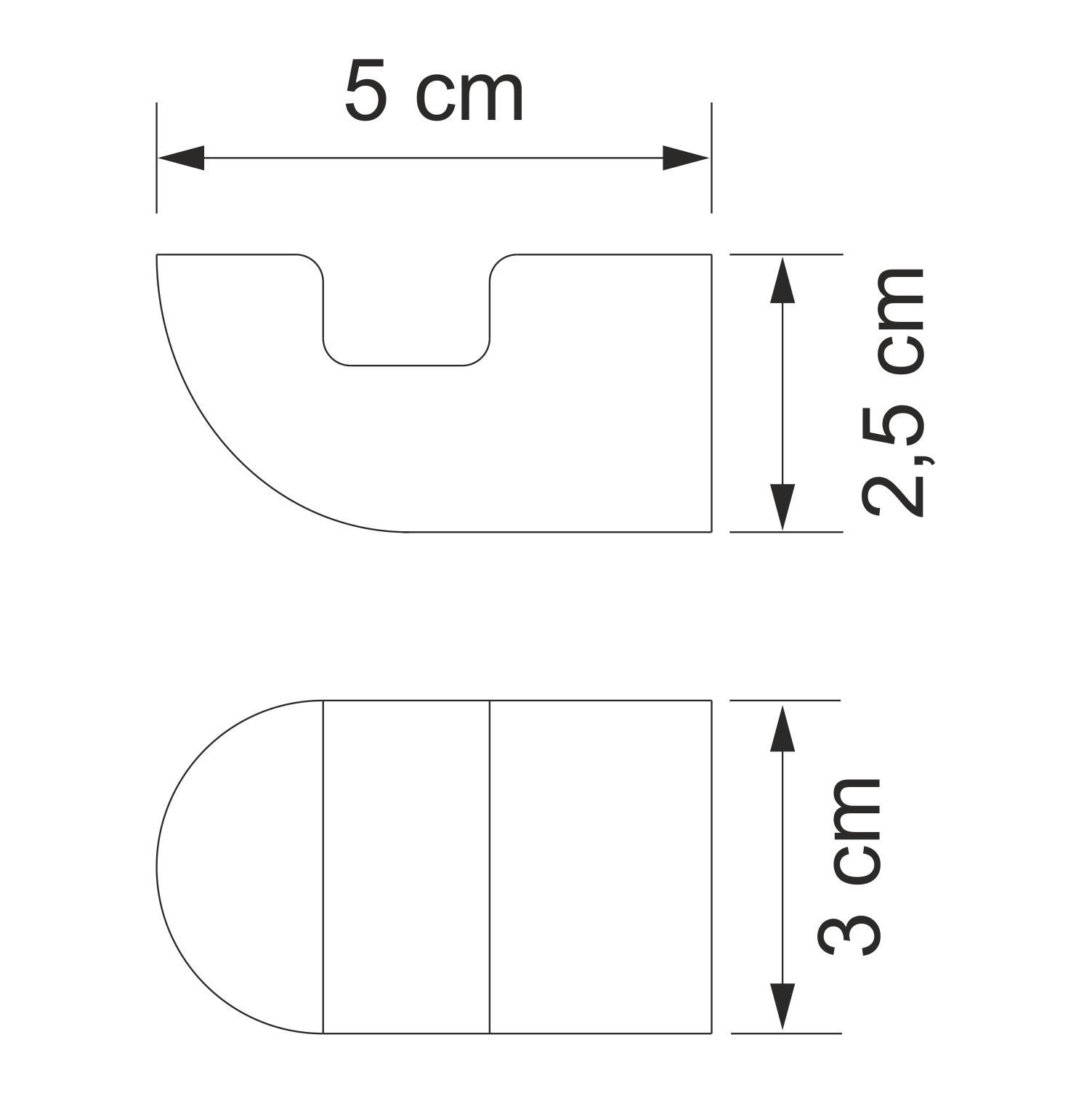 Каммель (Kammel) K-8323W Крючок