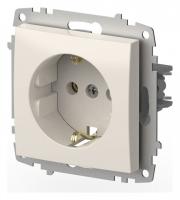 Розетка с заземлением, без рамки Elbi Eleсtriс Zena Vega 609-010200-217