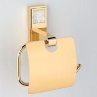 Держатель туалетной бумаги THG Masque de Femme mtal grav A2T.F01.538AC золото