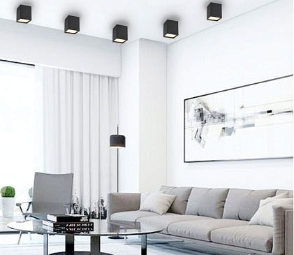 Накладной светильник Italline DL 3028 DL 3028 black 3000K